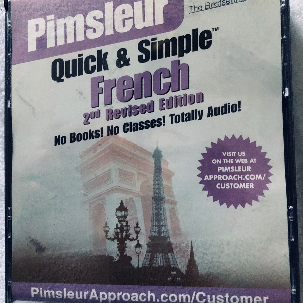 Pimsleur Quick and Simple FRENCH AUDIO CDS